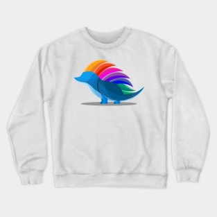 The rainbow hedgehog Crewneck Sweatshirt